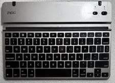 ZAGG Bluetooth Wireless Keyboard Portable Slim Aluminum iPad Mac