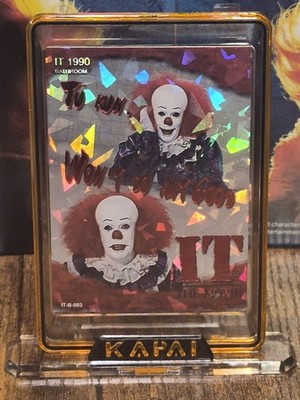 It Horror Movie Card Pennywise Sealed Case Welcome To Derry B-003 Tim Curry
