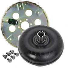 JEGS 60400K Torque Converter and Flexplate Kit for GM TH350/TH400