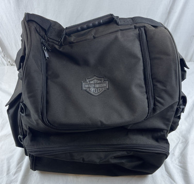 HARLEY DAVIDSON GENUINE BAR AND SHIELD SOFT LUGGAGE TRAVEL/TAIL/ SISSY BAR BAG