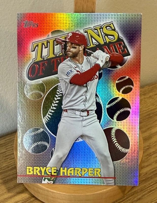 2026 Topps Series 1 - Titans of the Game Bryce Harper #TOG-18 Phillies