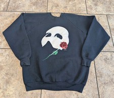 Phantom Of The Opera Vintage 80s Sweatshirt Men's Medium Ladies Lg