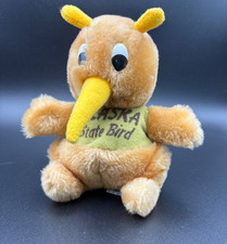 R. Dakin Plush Mosquito Alaska State Bird Souvenir Artic Circle 1980 Stuffed 7"