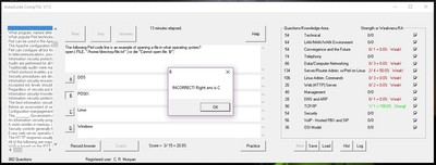 CompTIA A+ and Network+ Certs Exam Review - Diagnostic Software