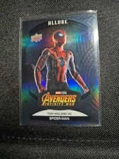 2022 Upper Deck Marvel Allure Tom Holland Spider-Man Black Rainbow #76