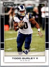 Todd Gurley II 2017 Panini Playoff #46 Panini Los Angeles Rams