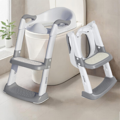 Toilettentrainer mit Treppe Toilettensitz Toilettenstuhl WC Sitz Kinder DE