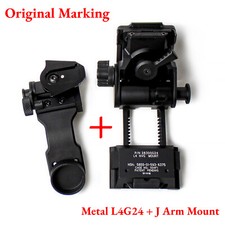 Night Vision Goggles NVG Mount - L4G24 Mount Combo Metal J-Arm Helmet Bracket US