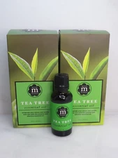 MIRTH BEAUTY TEA TREE ESSENTIAL OIL 1 OZ BOXED LOT OF 2