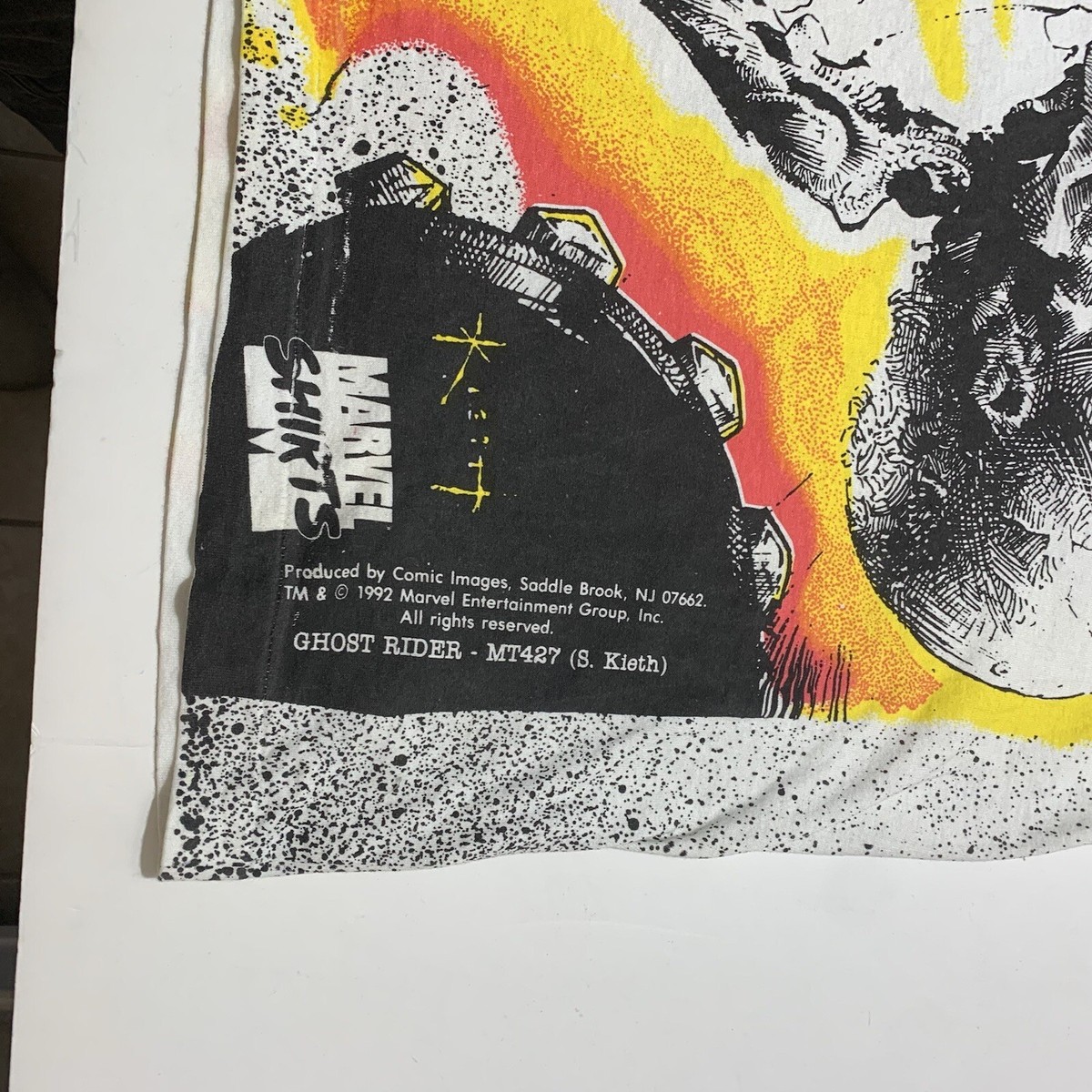 トップス Kith x Marvel Ghost Rider Vintage Tee XL Kith x Marvel Ghost Rider Vintage Tee XL - メルカリ