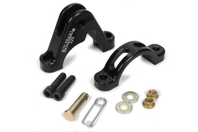 Butlerbuilt BBP-4921-1-CA-225 2-1/4'' Axle Tether Clamp Aluminum Black Anodized