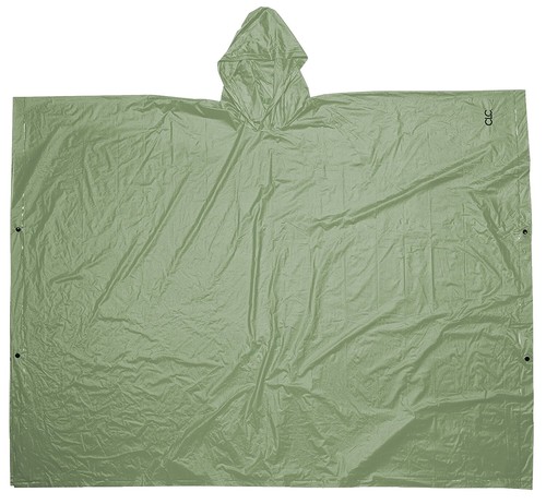 Sailmaker 2X Hooded Rain Jacket Forest Green PVC Slicker Plaid