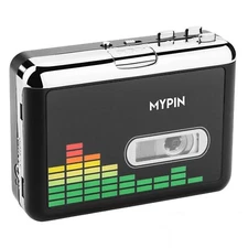 Mypin USB Cassette Player Portable Walkman Stereo Tape to MP3 Converter