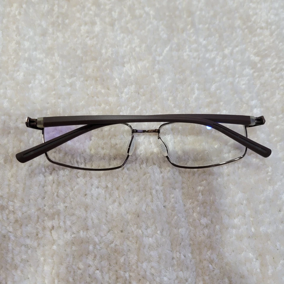 Monturas para gafas Nike Flexon Nike 4213 marrón mate borde completo 53-17-145 Foto 2 de 4