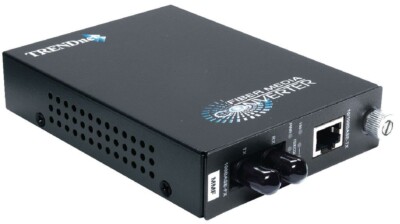 Trendnet 100Base-TX zu 100Base-FX Multi-Modus-ST-Glasfaserkonverter, gebraucht