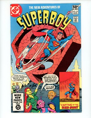 New Adventures of Superboy #20 Comic Book 1981 VF- DC