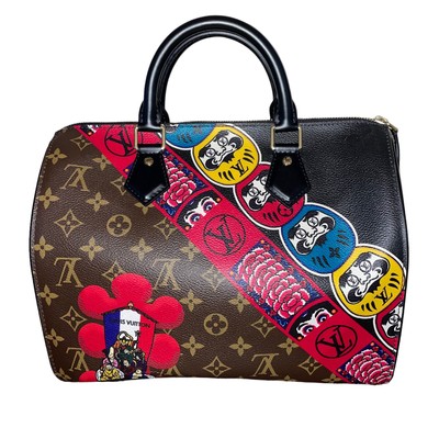 New Louis Vuitton Kabuki Speedy 30 Handbag Limited Edition Monogram Canvas LE