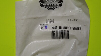 1 NOS OEM Harley Davidson 3/8