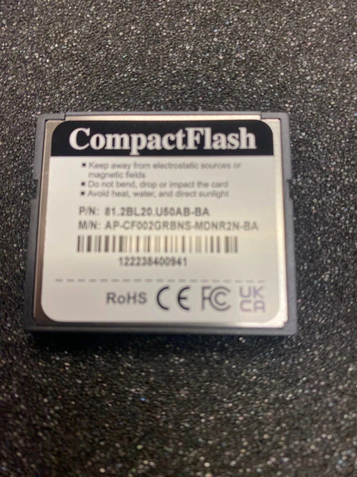 Apacer  2GB   Industrial Grade  CF card CF6A NEW IN BOX 80 EACH - Image 2 of 4