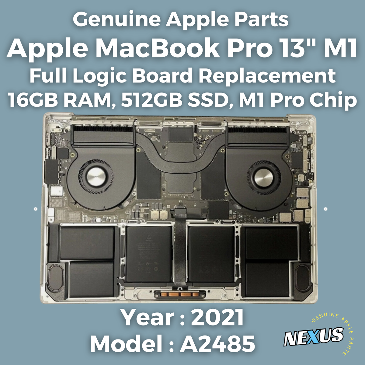 Apple Motherboard Repair MacBook Air M1 Logic Board Repair Service