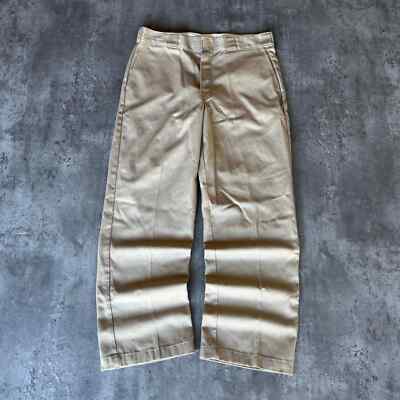Vintage Y2K Super Baggy Tonal Tan Dickies Casual Skate Pants