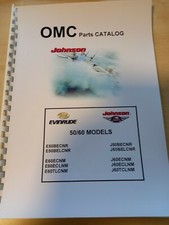 Motore fuoribordo Johnson 50/60 CV catalogo ricambi con disegni esplosivi 2T