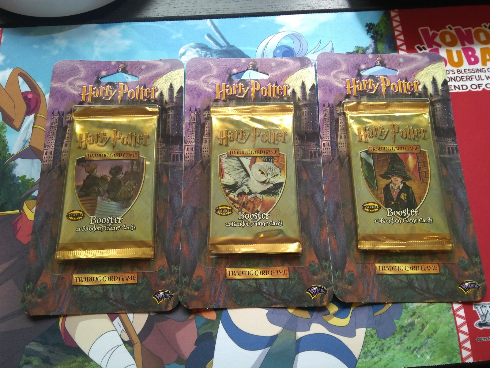 Harry Potter TCG Sealed Base Set Booster Pack Blister Art Set | eBay