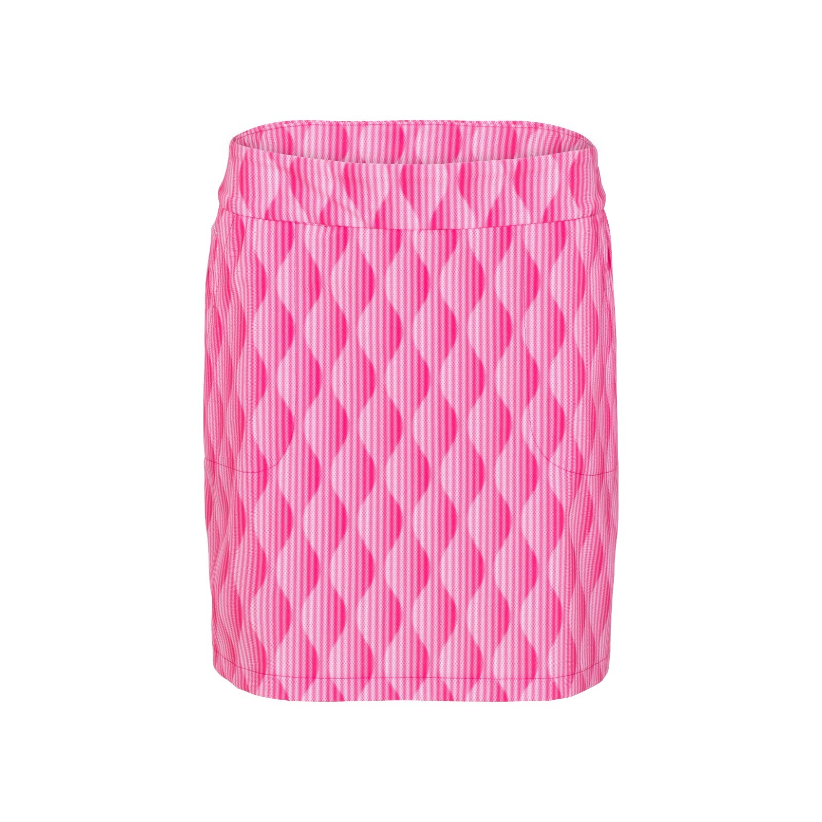 Alberto Golf Damen Rock Lissy 3D-Джерси Farbe: розовый/белый