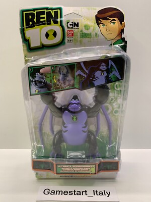 ULTIMATE SPIDERMONKEY 15cm BEN 10 DNA ALIEN HEROES ACTIONFIGUR BANDAI NEU