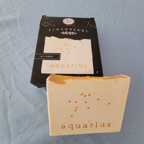 Finchberry Soap Mixed Astrology 12 Bars Lily & Ginger 4.5 OZ each Zodiac T14 - Picture 8 of 8