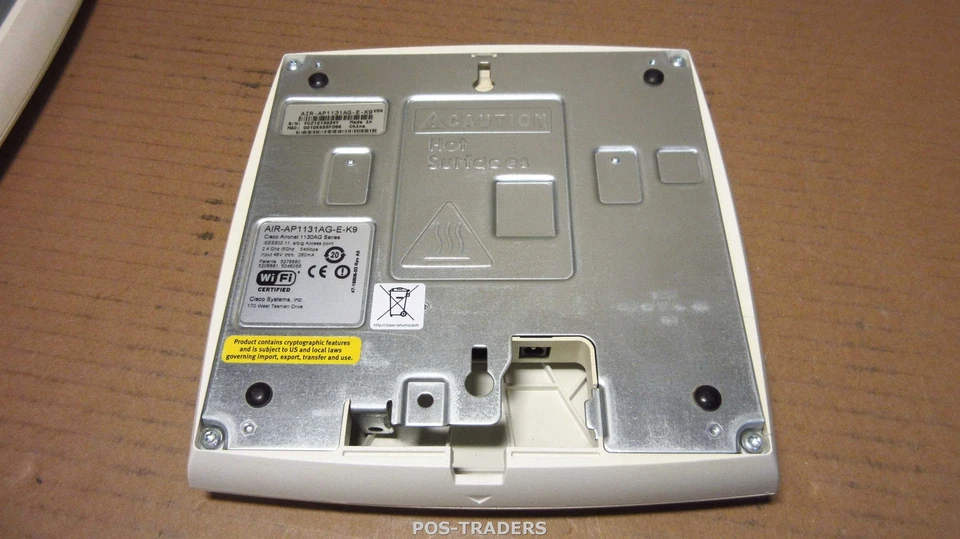 CISCO AIR-AP1131AG-E-K9 V03 - Wireless Access Point 802.11a/b/g 54Mbps EXCL PSU - Bild 2 von 3