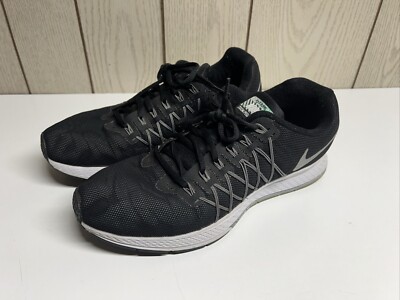 Nike Womens Air Zoom Pegasus 32 806577-001 Black Running Shoes Sneakers Size 10
