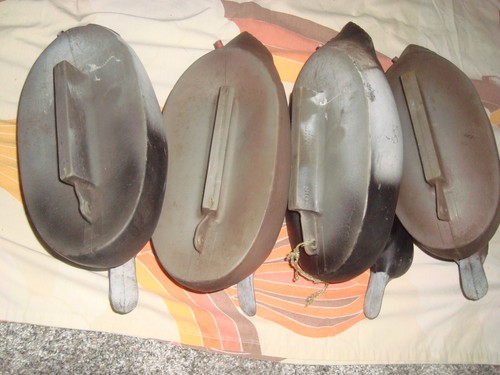 Lot #21 Rubber Inflatable 14" Blue Billed Decoy Ducks 2 Hens 2 Drakes - Picture 4 of 4