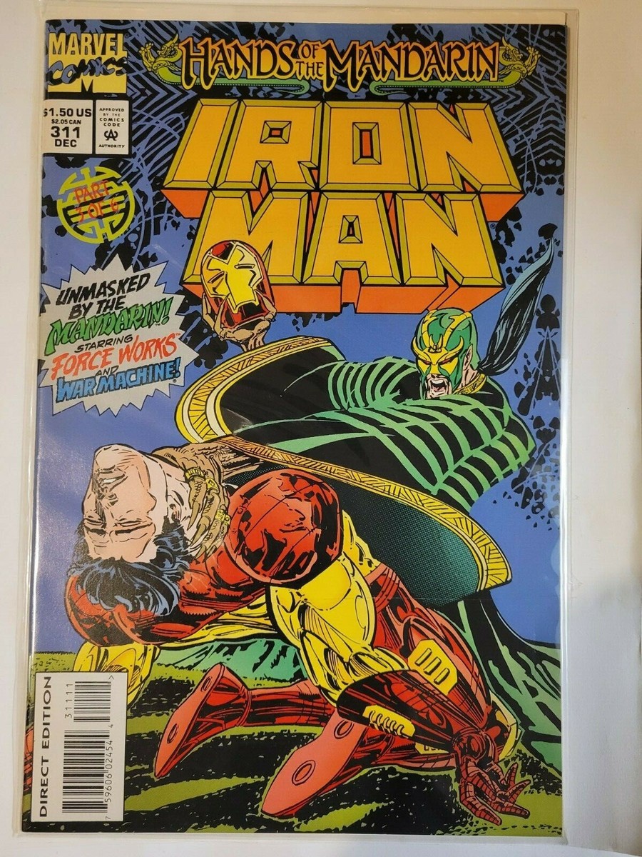 Iron Man #311 : Hands of the Mandarin | eBay