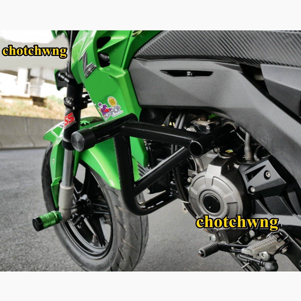 Kawasaki Z125 Crash Cage Stunt Part Foot Step Pegs Motorcycle