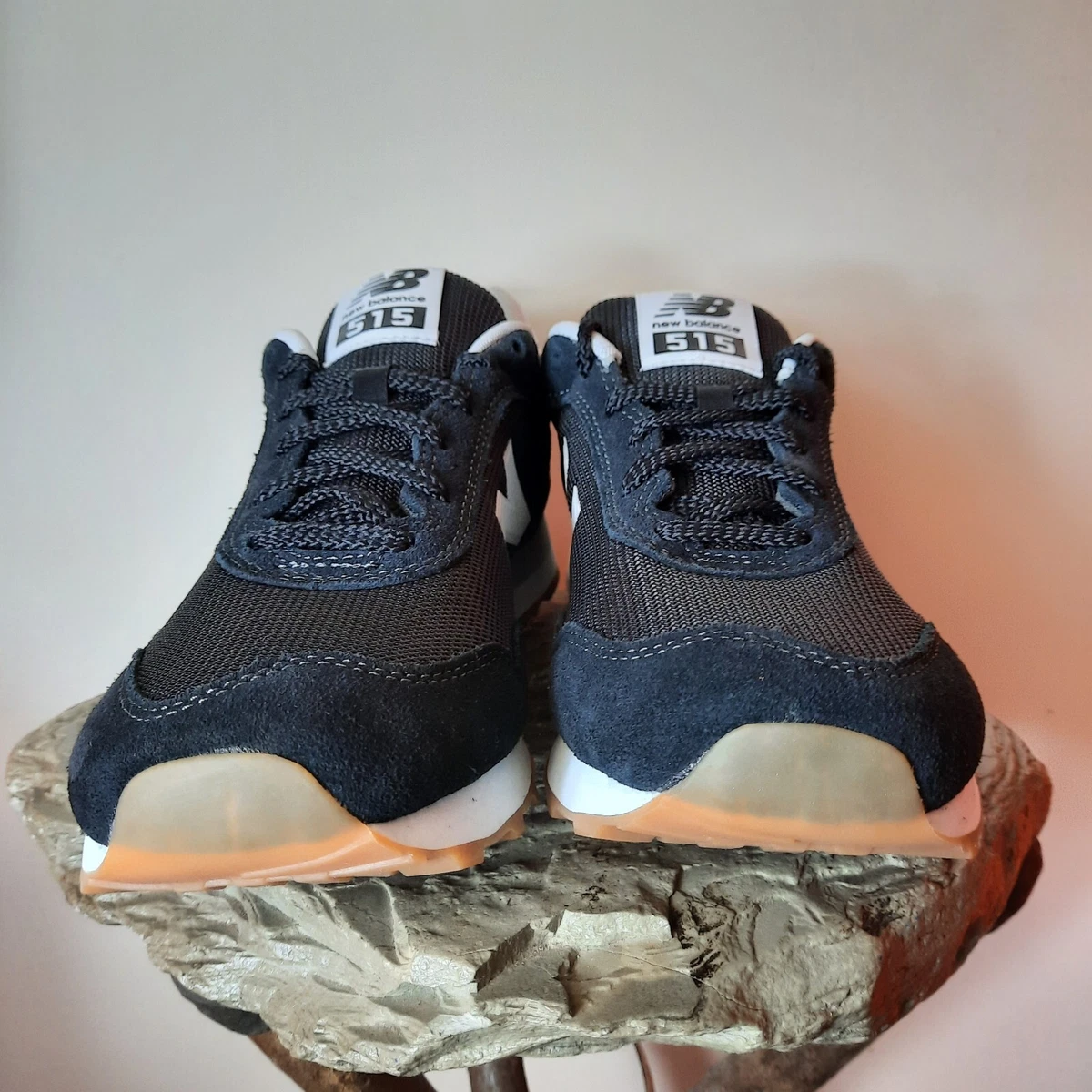 New Balance Men s 515 v3 Shoes Black White ML515HL3 Men s Size 7.5