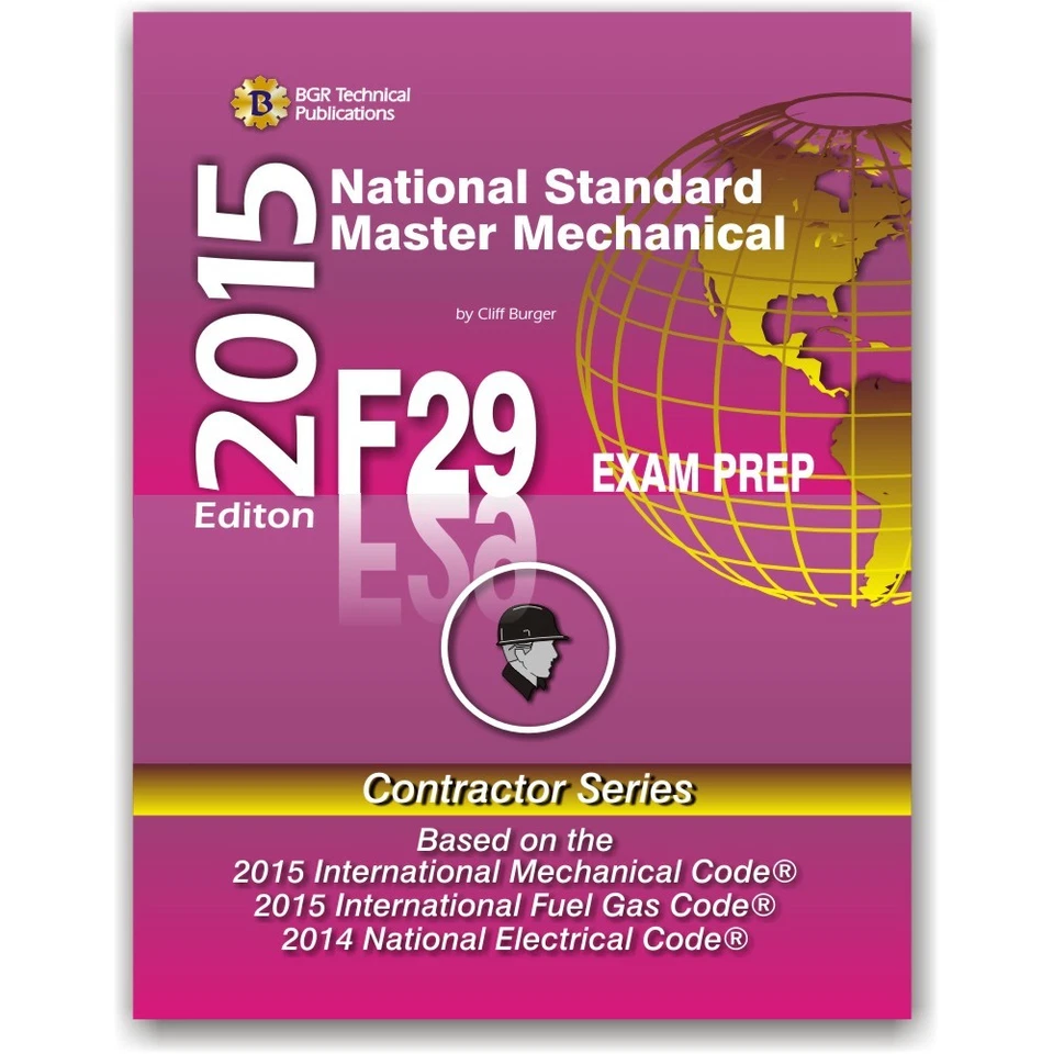 F29 National Standard Master Mechanical Study Questions Workbook ICC Exam