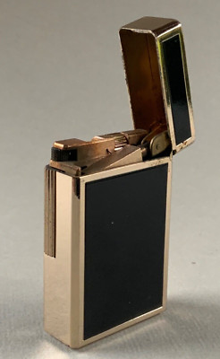 Elegantes Gas Taschen-Feuerzeug Nobis KBL Throne Butane ~1980 Frankreich?