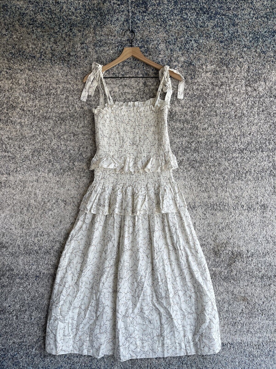 House Of Harlow 1960 Floral Linen Sleeveless Smocked Tiered Midi Maxi Dress M | eBay House Of Harlow 1960 Floral Linen Sleeveless Smocked Tiered Midi Maxi Dress M | eBay