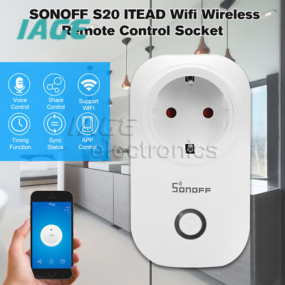 Sonoff S26 WIFI Smart Steuerung Timer Socket EU/US/UK/CN Home Automatisierung