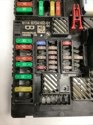2020 BMW 330i G20 OEM Rear Power Distribution Trunk Fuse Relay Box 