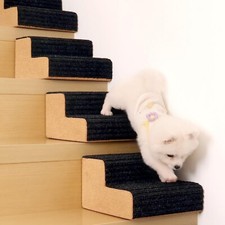 Dog Stairs for Small Dogs, 2 Step Modular Dog Stairs for Any Staircase, Dog R...