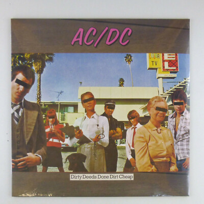 12'' LP AC/DC Dirty Deeds Done Dirt Cheap 180g press - SM021
