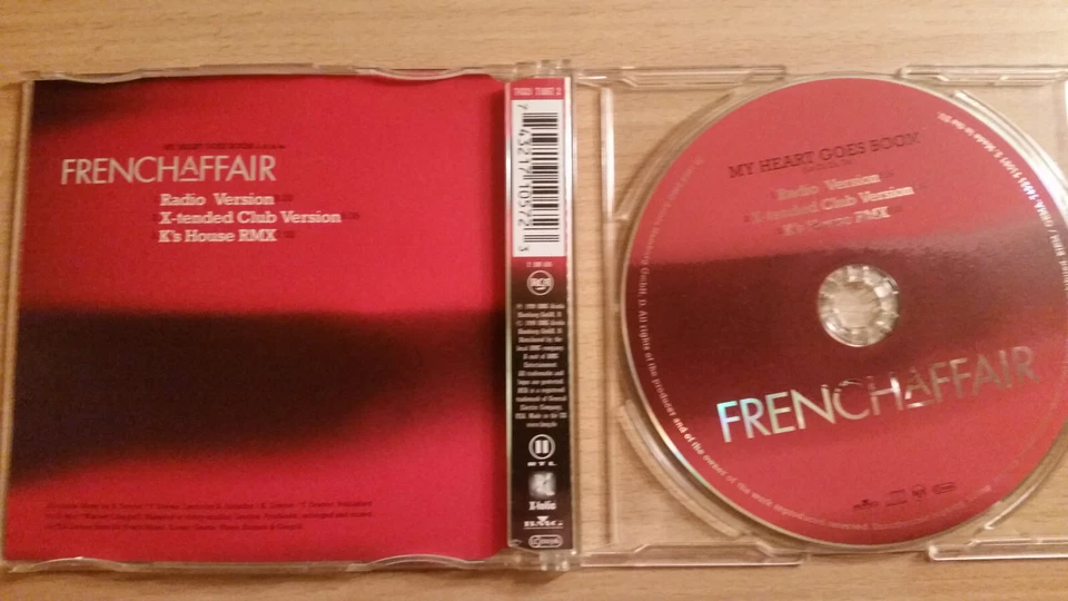 French Affair - My Heart Goes Boom (La Di Da Da) - Pop / Dance / Electro Maxi CD - Bild 4 von 4