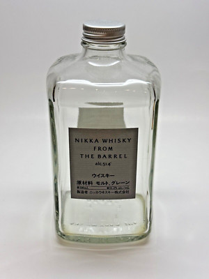 Japan Nikka Whisky From the Barrel empty bottle 500ml RARE