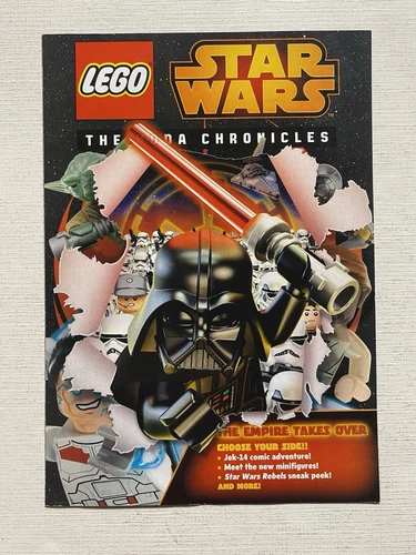 Lego Star Wars: The Yoda — Mini Comic Book, 10-pages, Mid-Grade Condition