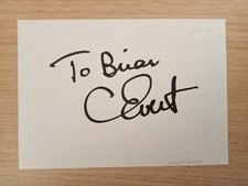 Chris Evert - Wimbledon Tennis Champion persönlich signierte Seite APHTAL COA