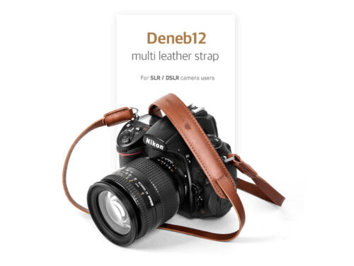 MATIN Neck Shoulder Leather Strap DENEB 12 for D-SLR RF Mirrorless Camera - Picture 1 of 14