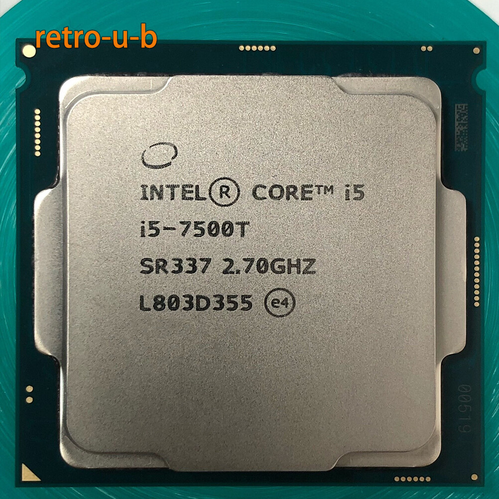 7Th Gen Intel Core i5-7500T LGA1151 CPU Processor Quad Core