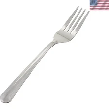Dominion 12-Piece Commercial-Grade Stainless Steel Forks - Versatile Tableware